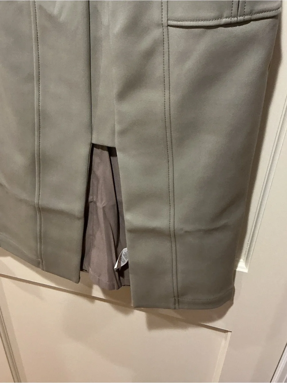 🔥CLEARANCE🔥 NWOT Dion Lee Strapless Cargo Pocket Midi Dress in Green, Size US 6 - Picture 4 of 8